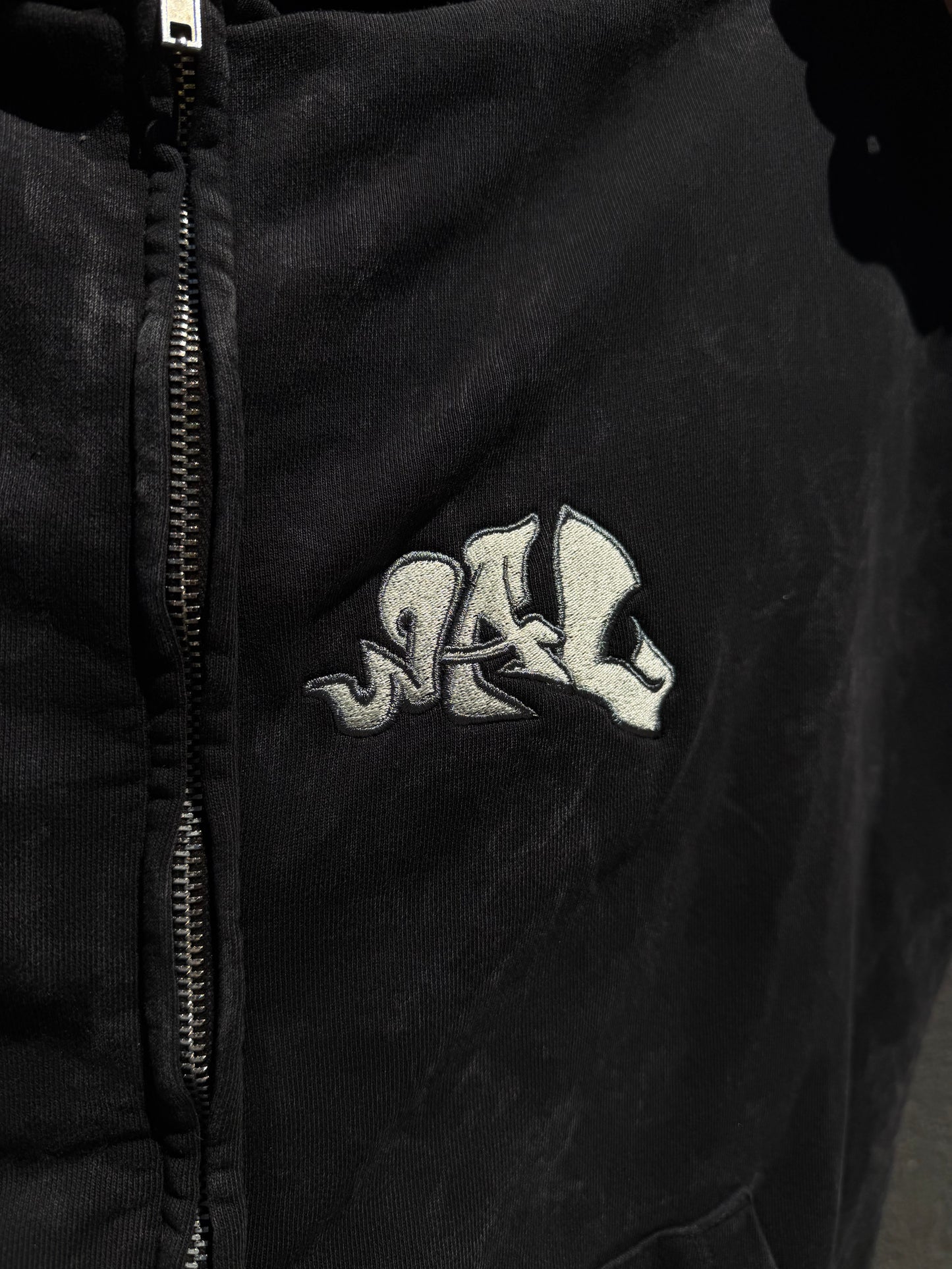*Mini Logo Embroidered Hoodie