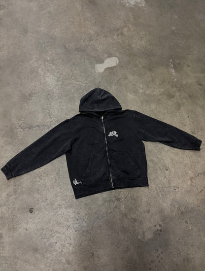 *Mini Logo Embroidered Hoodie