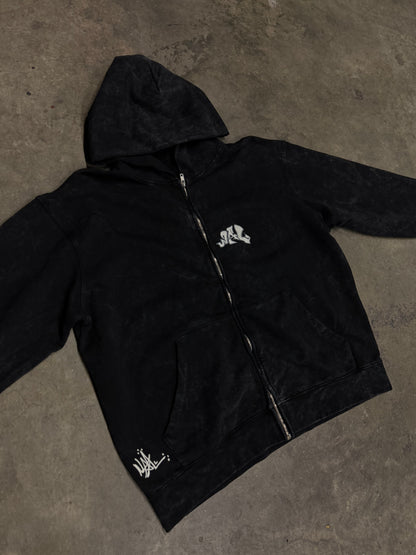 *Mini Logo Embroidered Hoodie