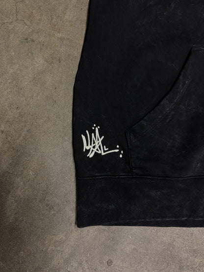 *Mini Logo Embroidered Hoodie