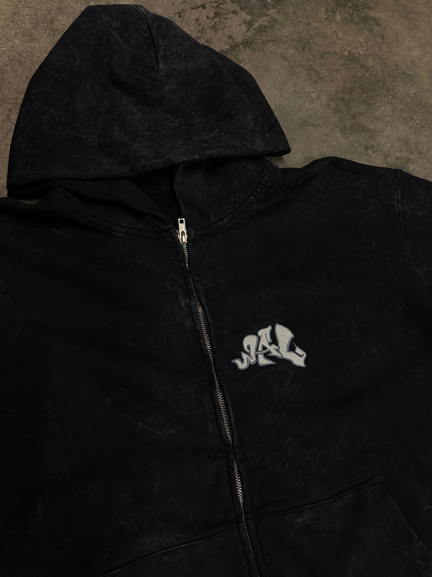 *Mini Logo Embroidered Hoodie