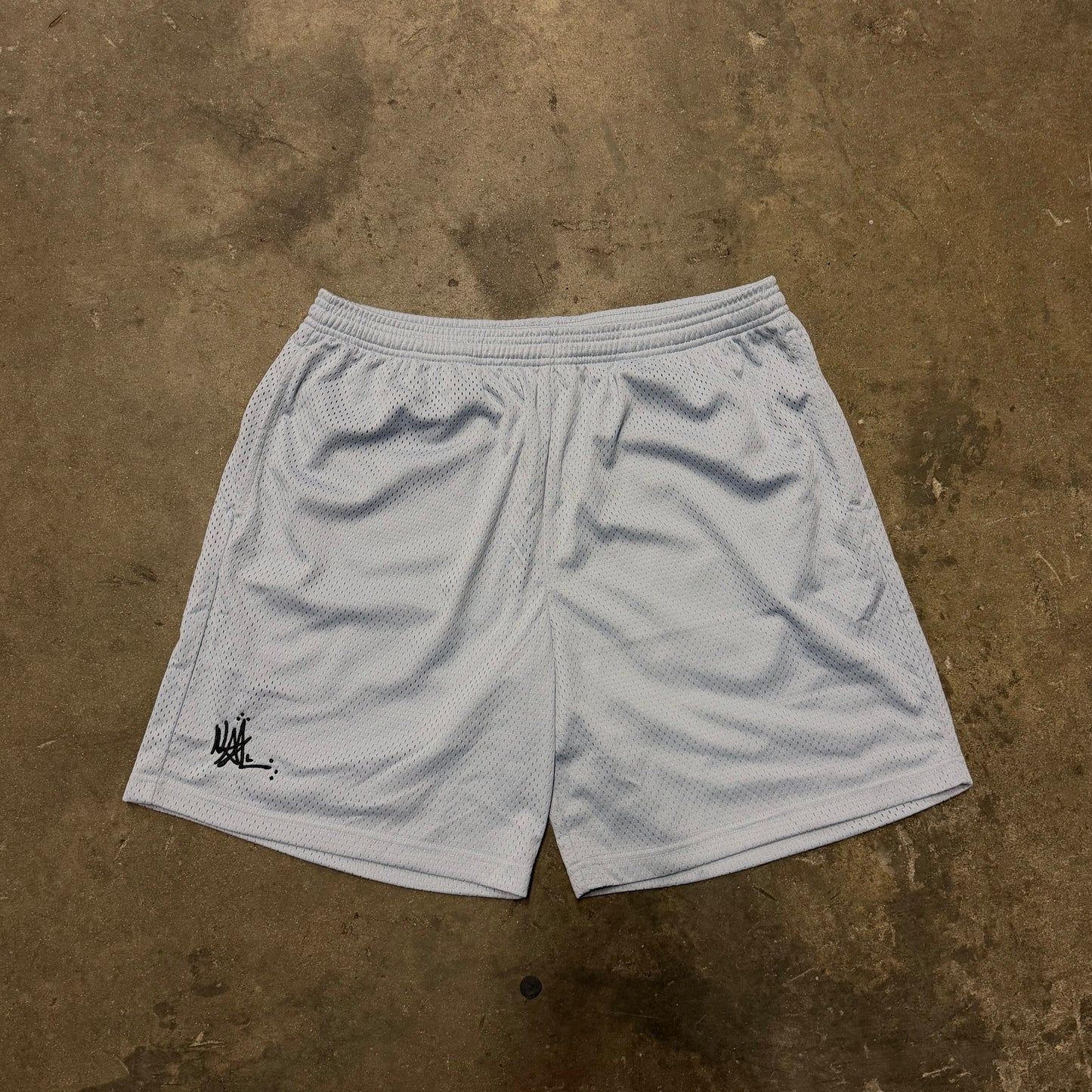 Mesh Shorts Grey