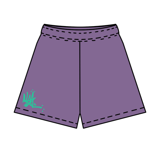 Mesh Shorts Violet