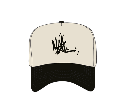 WAL Hat Black /Off white