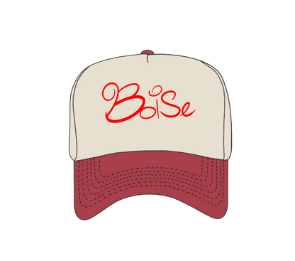 Handwritten Boise Baseball Cap
