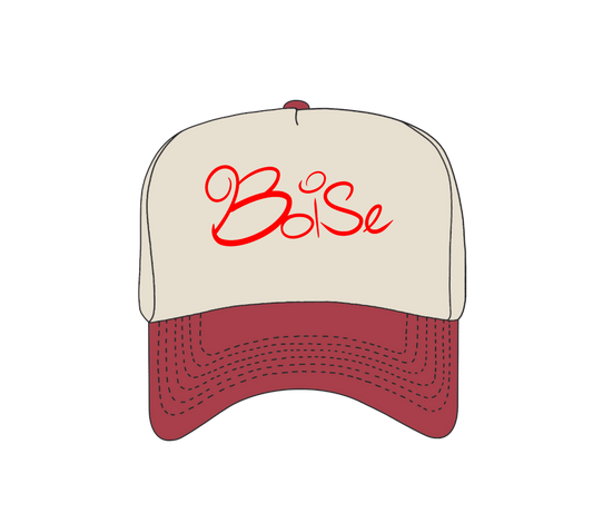 Handwritten Boise Baseball Cap